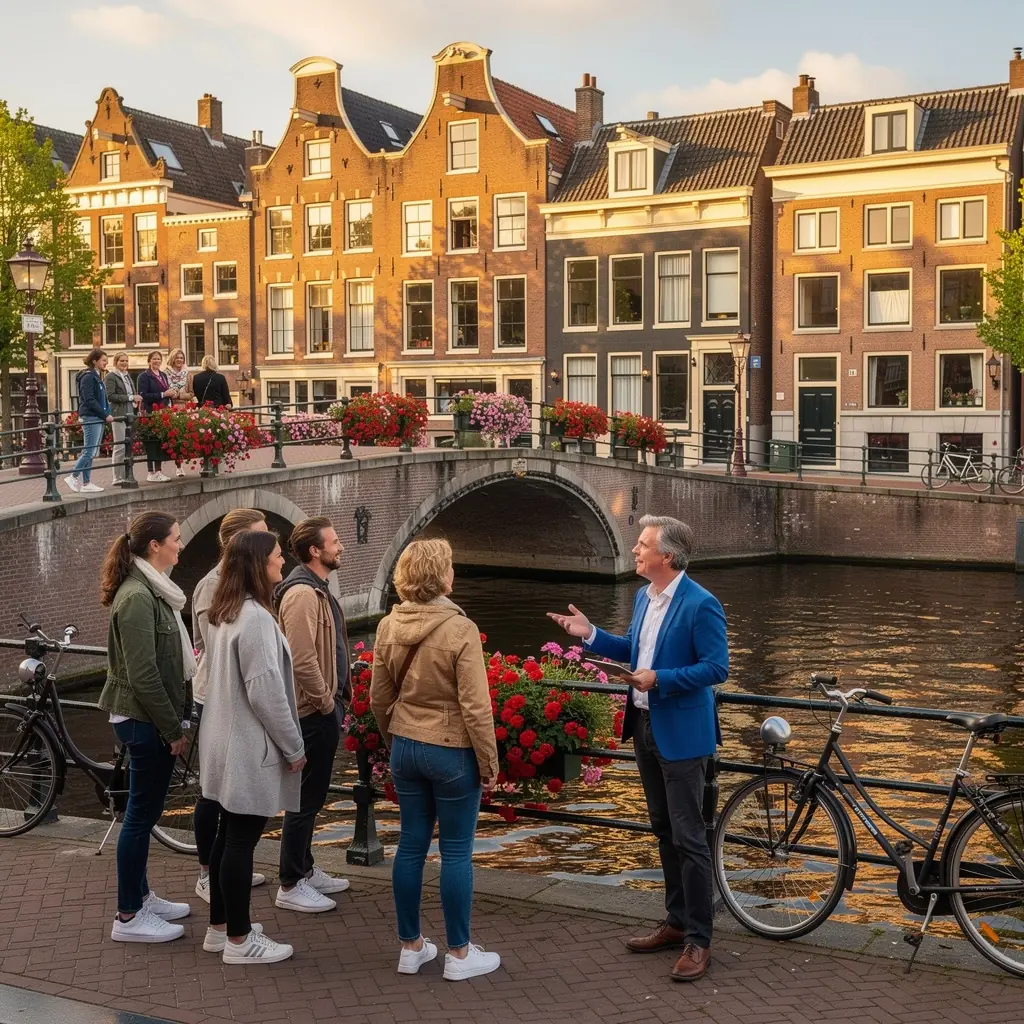 Een culturele evenementenposter die aankomende festivals en tentoonstellingen in de Nederlandse steden aankondigt.